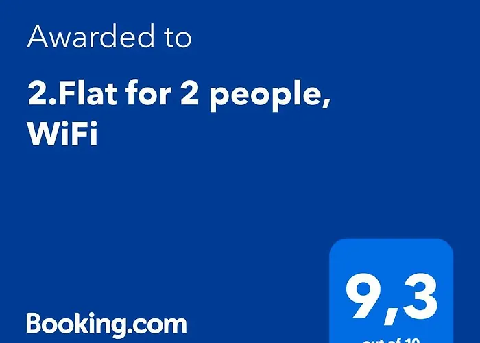 Flat2 For 2 People, Wifi Lägenhet *